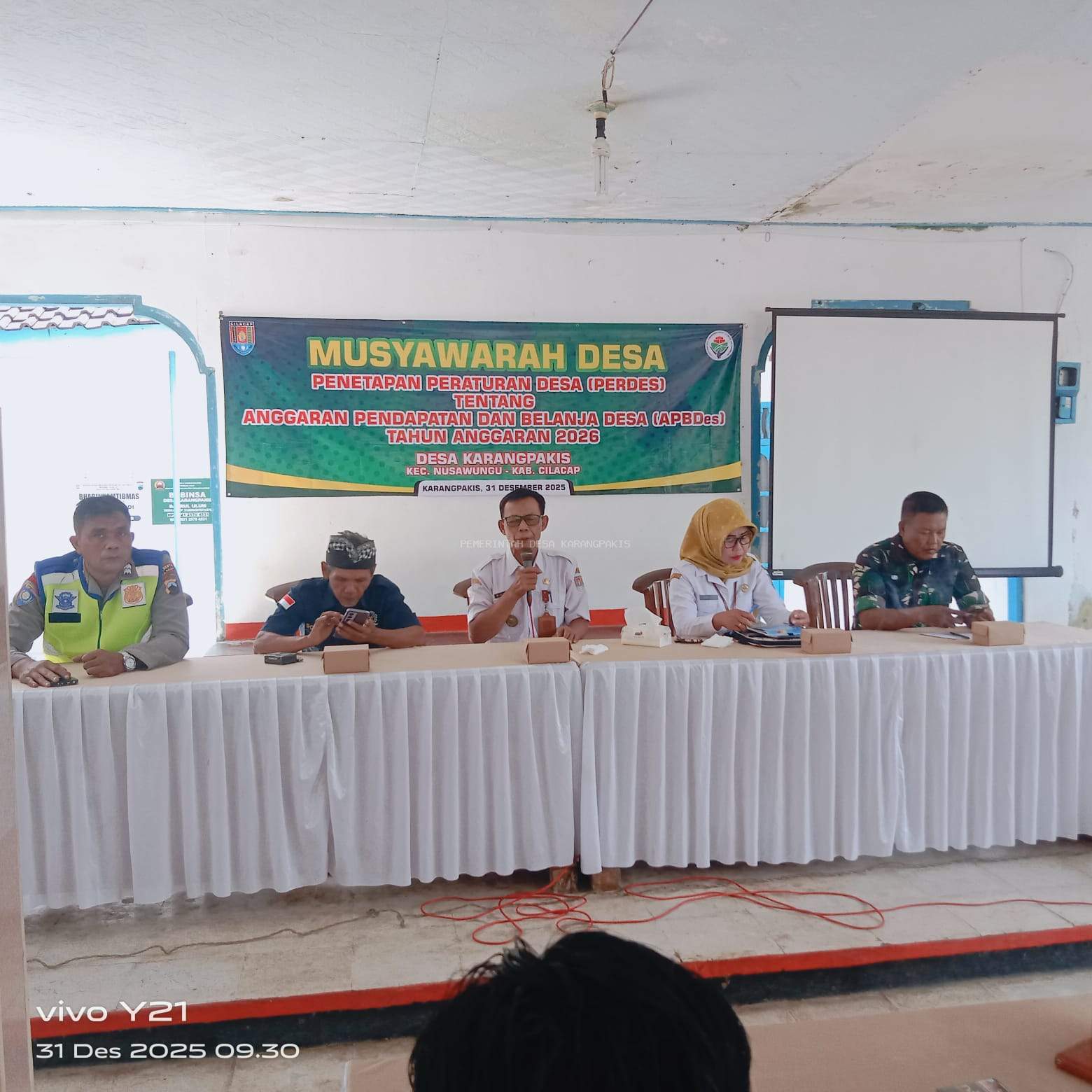 musdes penetapan APBDes TA 2026